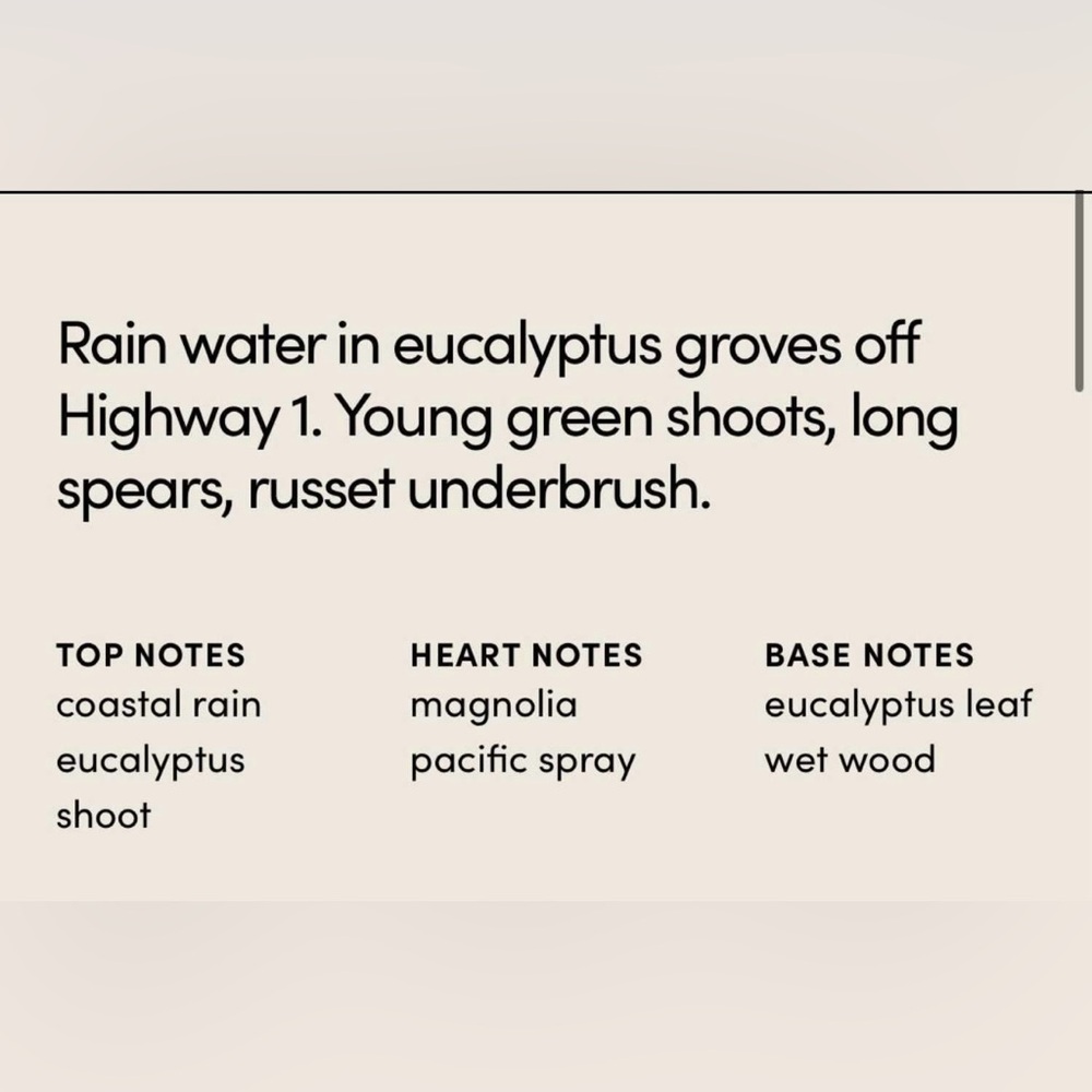 DS&Durga candle - Big Sur After Rain. 7oz. New in box. - Picture 2 of 4